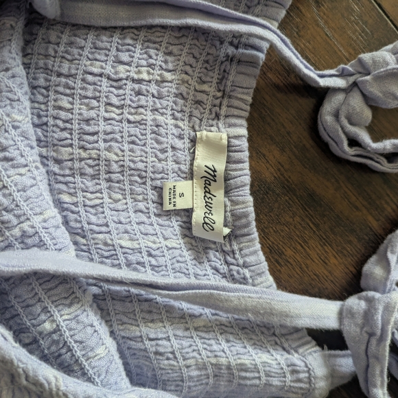 Madewell Light Purple Tiered Maxi Dress - Picture 5 of 6